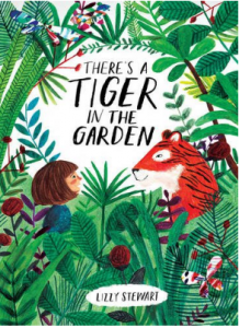 there's a tiger in the garden cover image